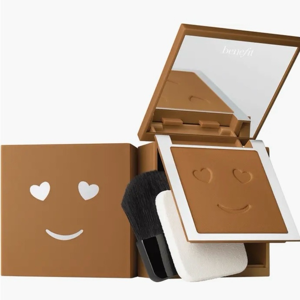💎 Benefit Cosmetics Hello Happy Velvet Powder Foundation Shade 12 Full-Size